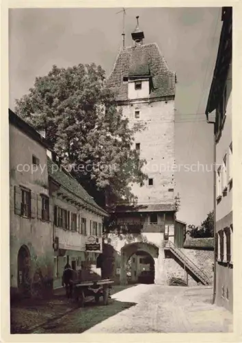 AK / Ansichtskarte Isny Allgaeu Bayern Espann tor