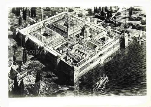 AK / Ansichtskarte SPLIT Spalato Croatia Burg