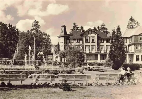 AK / Ansichtskarte Masserberg Hildburghausen Thueringen Kurhaus 