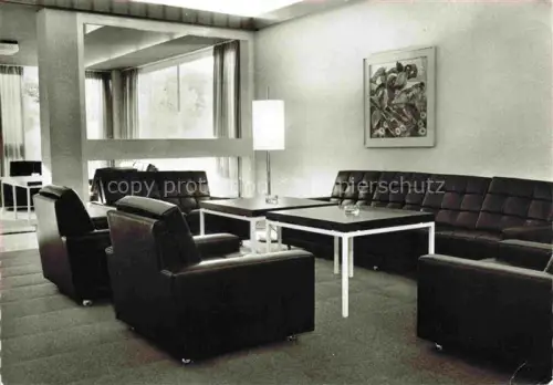 AK / Ansichtskarte Koenigshofen Bad Rhoen-Grabfeld Bayern Unterfraenkisches Volkshochschulheim Aufenthaltsraum