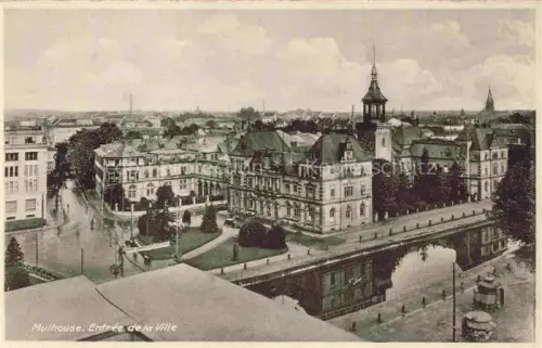 AK / Ansichtskarte MULHOUSE Muehlhausen 68 Haut-Rhin Entrée de la ville