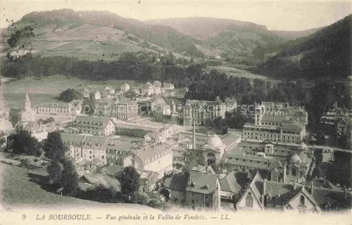 AK / Ansichtskarte La Bourboule-les-Bains 63 Puy-de-Dome Vue générale de la Vallée de Vendeix