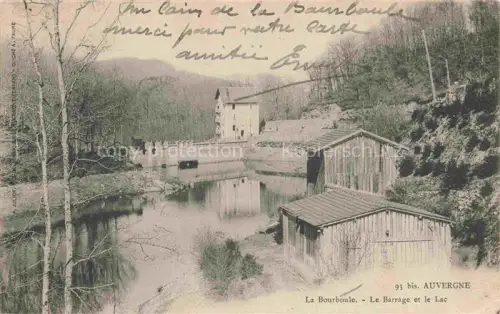 AK / Ansichtskarte La Bourboule-les-Bains 63 Puy-de-Dome Le barrage et le lac