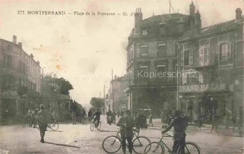 AK / Ansichtskarte Montferrand  Clermont-Ferrand 63 Puy-de-Dome Place de la Fontaine