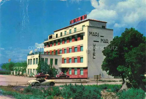 AK / Ansichtskarte Pineda de Mar BARCELONA Cataluna ES Playa Hotel Mari-Mar