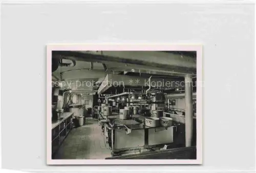 AK / Ansichtskarte Dampfer Oceanliner M.S. Milwaukee Kuechenraum