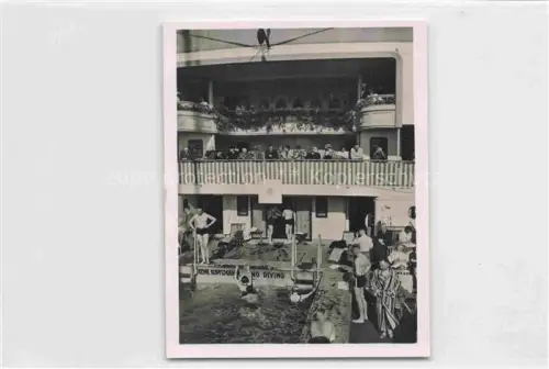 AK / Ansichtskarte Dampfer Oceanliner M.S. Milwaukee  Schwimmbad Laube