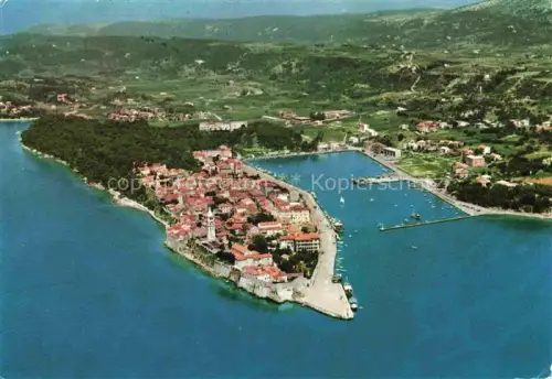 AK / Ansichtskarte Rab  Croatia Fliegeraufnahme
