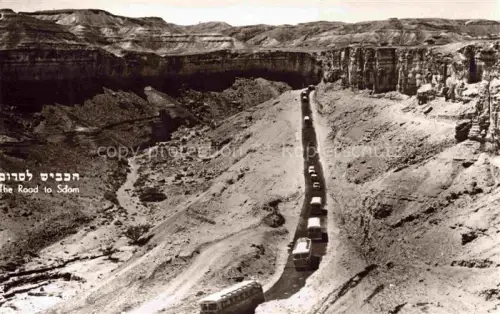 AK / Ansichtskarte Sdom Israel The Road to Sdom