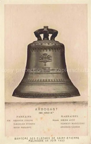 AK / Ansichtskarte MULHOUSE Muehlhausen 68 Haut-Rhin Baptême des Cloches de Saint-Etienne Arbogast