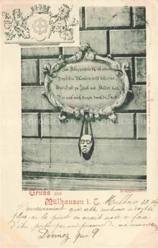 AK / Ansichtskarte MULHOUSE Muehlhausen 68 Haut-Rhin Klapperstein