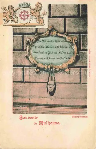 AK / Ansichtskarte MULHOUSE Muehlhausen 68 Haut-Rhin Klapperstein