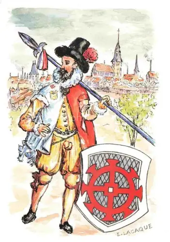 AK / Ansichtskarte MULHOUSE Muehlhausen 68 Haut-Rhin Marcophilex XXI Messanger de la ville de Mulhouse E. Lacaque Kuenstlerkarte