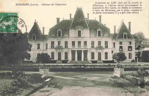 AK / Ansichtskarte Bussieres Roanne 42 Loire Château de Chenevoux