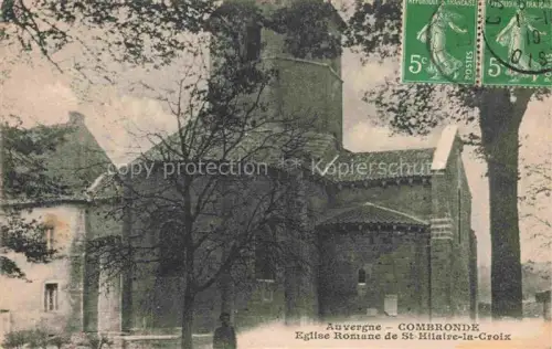 AK / Ansichtskarte Saint-Hilaire-la-Croix Eglise Romaine de St. Hilaire la Croix