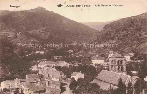 AK / Ansichtskarte Ardes-sur-Couze IssOIRE 63 Puy-de-Dome Panorama Ville Basse et Mercoeur