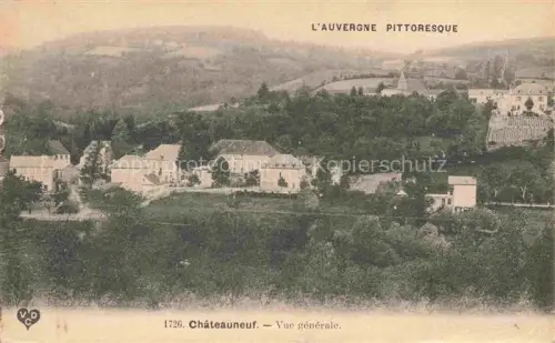 AK / Ansichtskarte Chateauneuf-les-Bains RIOM 63 Puy-de-Dome Vue générale