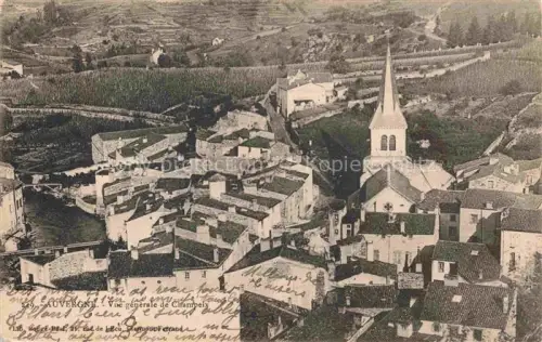 AK / Ansichtskarte Champeix IssOIRE 63 Puy-de-Dome Vue générale et l'église
