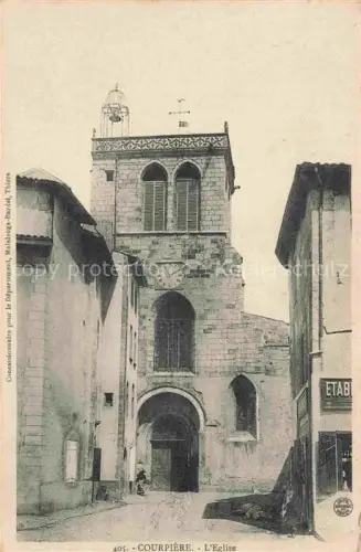 AK / Ansichtskarte Courpiere Thiers 63 Puy-de-Dome Eglise