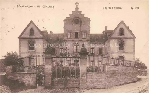 AK / Ansichtskarte Cunlhat AMBERT 63 Puy-de-Dome Vue de l'Hospice