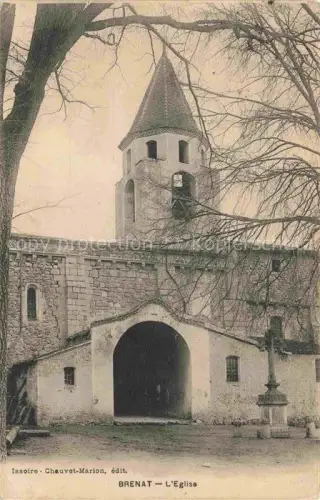 AK / Ansichtskarte Brenat IssOIRE 63 Puy-de-Dome Eglise Kirche