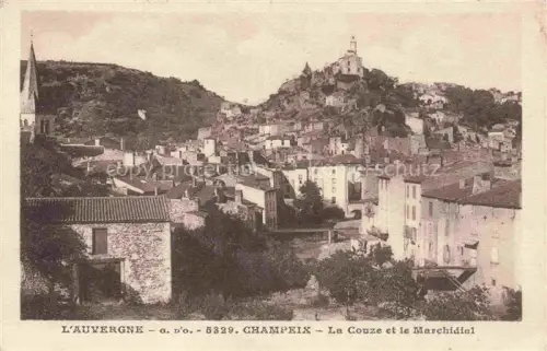 AK / Ansichtskarte Champeix IssOIRE 63 Puy-de-Dome La Couze et le Marchidial