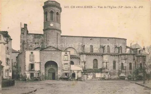 AK / Ansichtskarte Chamalieres Clermont-Ferrand 63 Puy-de-Dome Vue de l'église XIe siècle