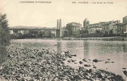 AK / Ansichtskarte Coudes IssOIRE 63 Puy-de-Dome Les bords de l'Allier
