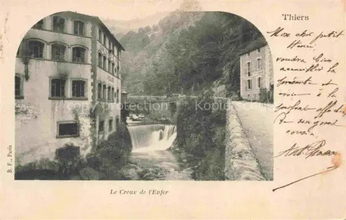 AK / Ansichtskarte THIERS 63 Puy-de-Dome Le Creux de l'Enfer