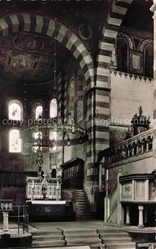 AK / Ansichtskarte HILDESHEIM  CITY Michaeliskirche Altar Vierungbogen