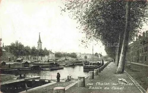 AK / Ansichtskarte CHALON-SUR-SAONE 71 Saone-et-Loire Bassin du canal