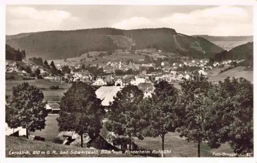 AK / Ansichtskarte Lenzkirch Hochschwarzwald BW Panorama Blick vom Kinderheim Ruhbuehl