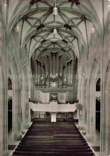 AK / Ansichtskarte Orgel Kirchenorgel Organ Orgue Universitaetsstadt Tuebingen Evang. Stiftskirche 