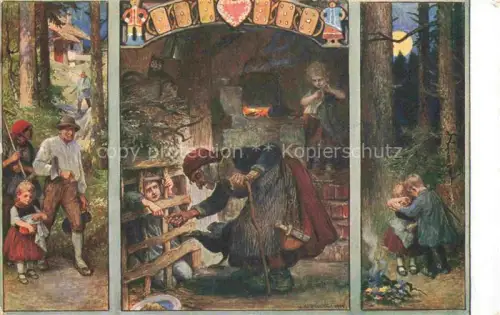 AK / Ansichtskarte Maerchen Sagen Fairy Tale Conte-- Haensel und Gretel Nr. 6 