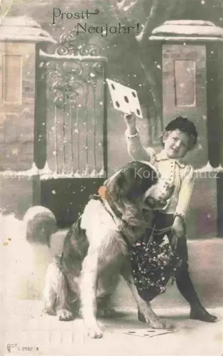 AK / Ansichtskarte Foto GLCo Nr. 2552/4 Prosti Neujahr Kind
