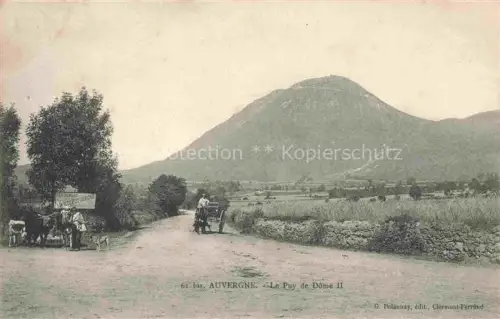 AK / Ansichtskarte Le Puy de Dome Clermont-Ferrand 63 Puy-de-Dome Vue générale