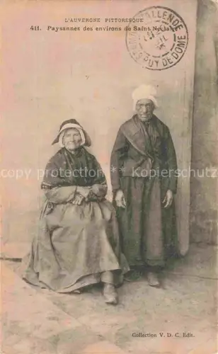 AK / Ansichtskarte St-Nectaire-Thermal IssOIRE 63 Puy de Dome Paysannes des environs de la ville