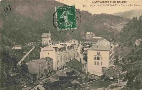 AK / Ansichtskarte St-Nectaire-le-Bas IssOIRE 63 Puy de Dome Vue sur les hôtels