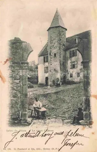 AK / Ansichtskarte Salies-de-Bearn PAU 64 Pyrenees-Atlantiques Le vieux château