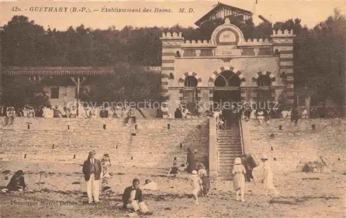 AK / Ansichtskarte Guethary Bayonne 64 Pyrenees-Atlantiques Etablissement des Bains