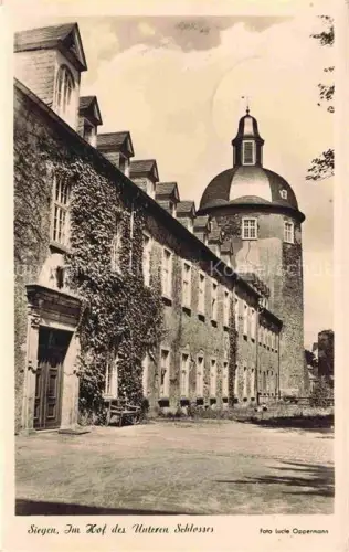 AK / Ansichtskarte SIEGEN  Westfalen NRW Hof des Unteren Schlosses