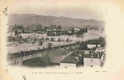 AK / Ansichtskarte PAU 64 Pyrenees-Atlantiques Pont et vue de Jurancon