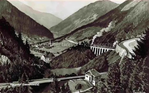 AK / Ansichtskarte Hoellental Schwarzwald BW Panorama