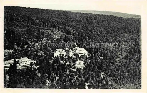 AK / Ansichtskarte Calmbach Enz Bad Wildbad BW Charlottenhoehe Fliegeraufnahme