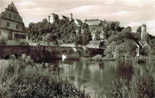 AK / Ansichtskarte Harburg Landau Isar Schloss Harburg