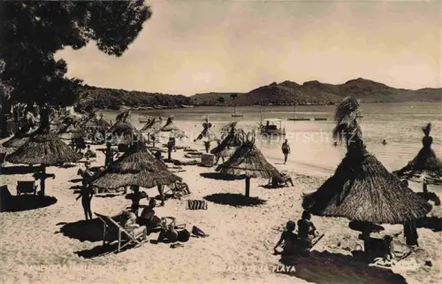 AK / Ansichtskarte Formentor Mallorca Islas Baleares ES Strandpartie