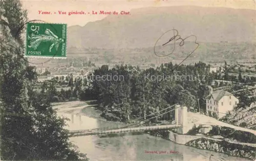 AK / Ansichtskarte Yenne Chambery 73 Savoie Vue generale Le Mont du Chat