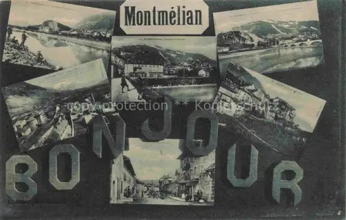 AK / Ansichtskarte Montmelian Chambery 73 Savoie Vue partielle