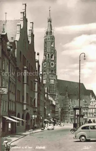 AK / Ansichtskarte LANDSHUT  Isar Altstadt