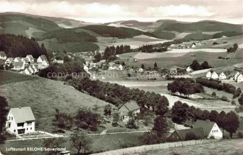 AK / Ansichtskarte Eslohe Sauerland NRW Panorama